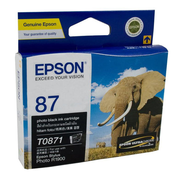 Epson T0871 Photo Black Ink Cartridge