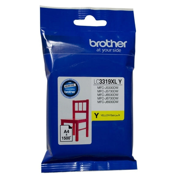 Brother LC-3319XL Yellow Ink Cartridge LC-3319XLY