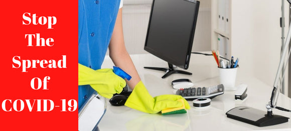 Stop The Spread! Tips for a safer, cleaner work space!