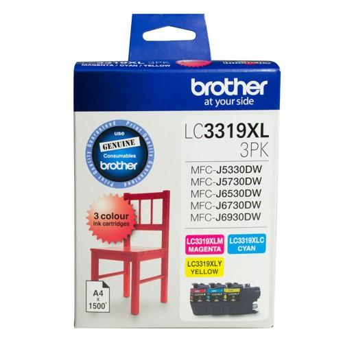Brother LC-3319XL CMY Colour Pack LC-3319XL3PK