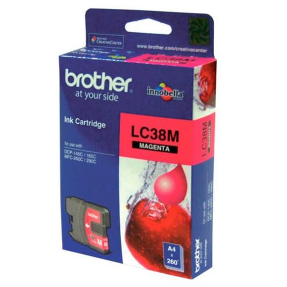 Brother LC-38 Magenta Ink Cartridge LC-38M