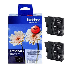 Brother LC-39 Black Ink Twin Pack LC-39BK2PK