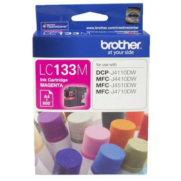 Brother LC-133 Magenta Ink Cartridge LC-133M