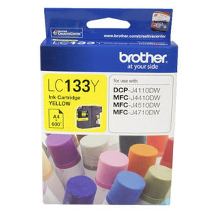 Brother LC-133 Yellow Ink Cartridge LC-133Y