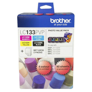 Brother LC-133 Photo Value Pack LC-133PVP