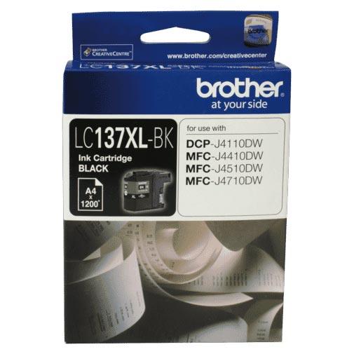 Brother LC-137XL Black Ink Cartridge LC-137XLBK