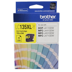 Brother LC-135XL Yellow Ink Cartridge LC-135XLY