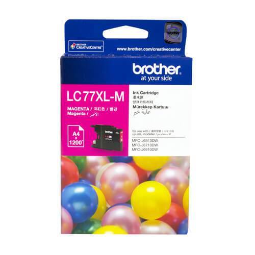 Brother LC-77XL Magenta Ink Cartridge LC-77XLM