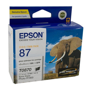 Epson T0870 Gloss Optimiser Ink Cartridge