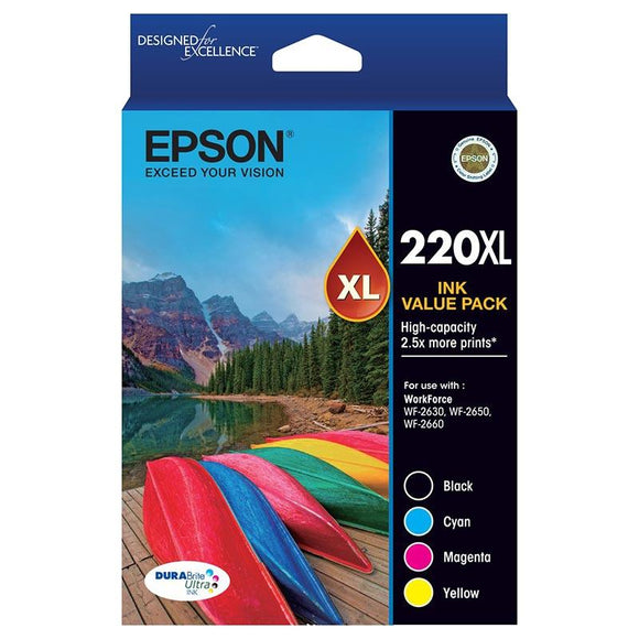 Epson 220XL Ink Value Pack C13T294692