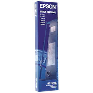 Epson S015086 Black Ribbon Cartridge