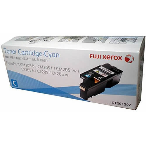 Fuji Xerox DocuPrint CP105 CP205 CM205 CM215 CP215 Cyan Toner