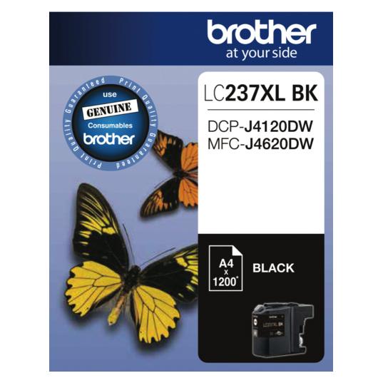Brother LC-237XL Black Ink Cartridge LC-237XLBK