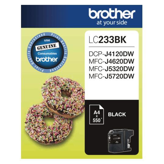 Brother LC-233 Black Ink Cartridge LC-233BK
