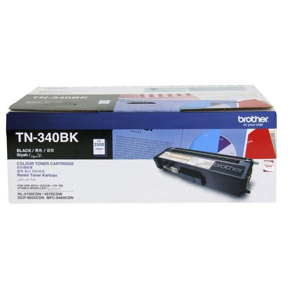 Brother TN-340 Black Toner Cartridge TN-340BK