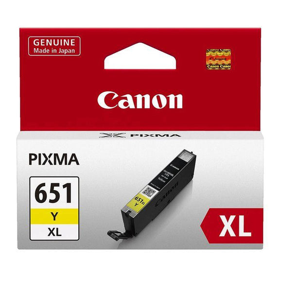 Canon CLI651XL Yellow Ink Cartridge
