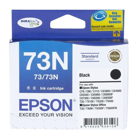 Epson 73N Black Ink Cartridge