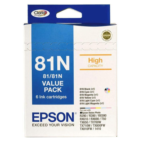 Epson 81N HY 6 Ink Value Pack