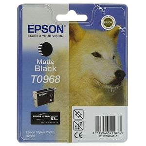 Epson T0968 Matte Black Ink Cartridge