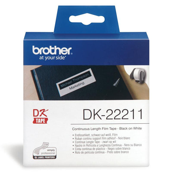 Brother DK22211 White Continuous Roll