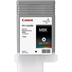 Canon PFI 102MBK Matte Black Ink Cartridge