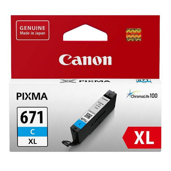 Canon CLI 671XL Cyan Ink Cartridge