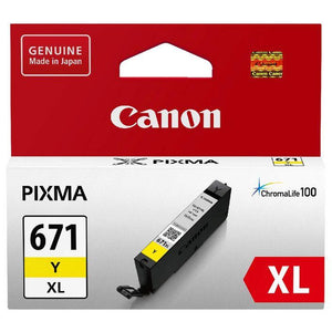 Canon CLI 671XL Yellow Ink Cartridge