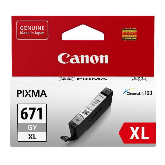 Canon CLI 671XL Grey Ink Cartridge