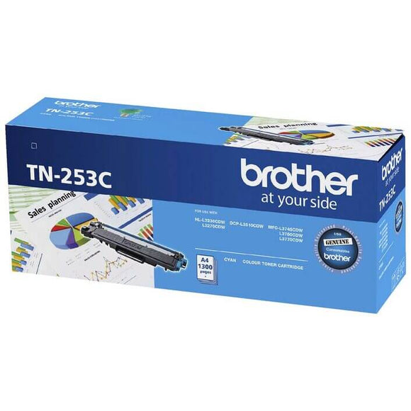 Brother TN-253 Cyan Toner TN-253C