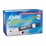 Expo W/B Marker Chisel Black Box of 12