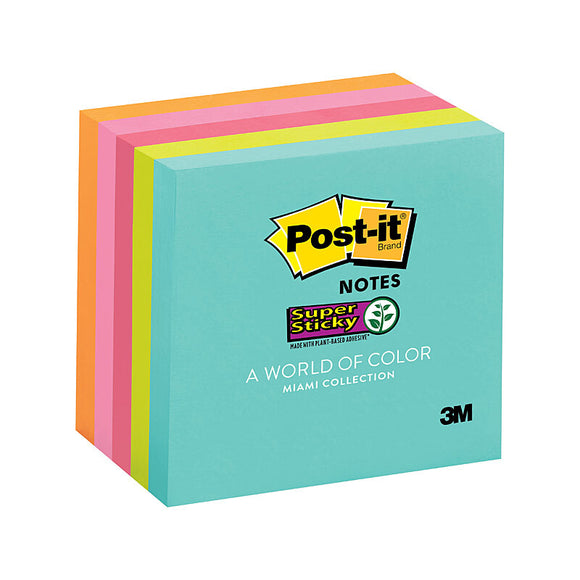 Post-It Note Miami Collection 75X75 Pk5