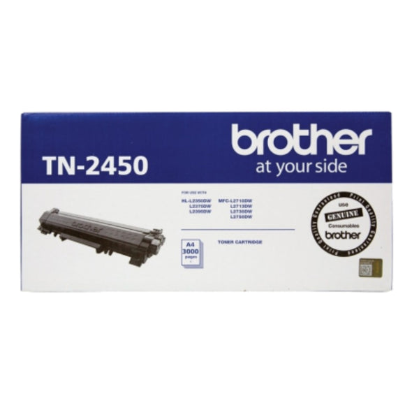 Brother TN-2450 Genuine Black Toner Cartridge
